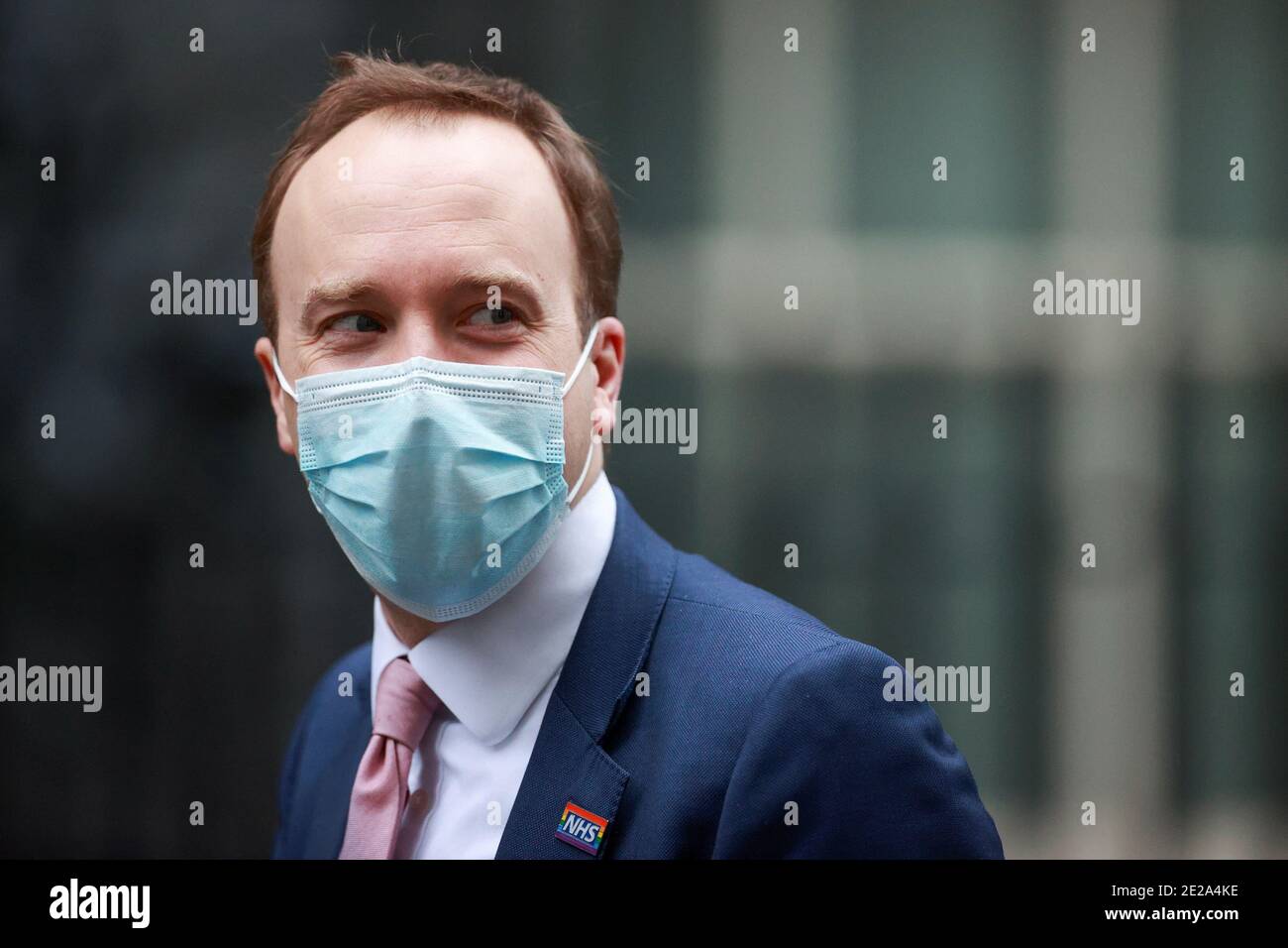 Health Secretary Matt Hancock Leaves Downing Street Hi-res Stock ...