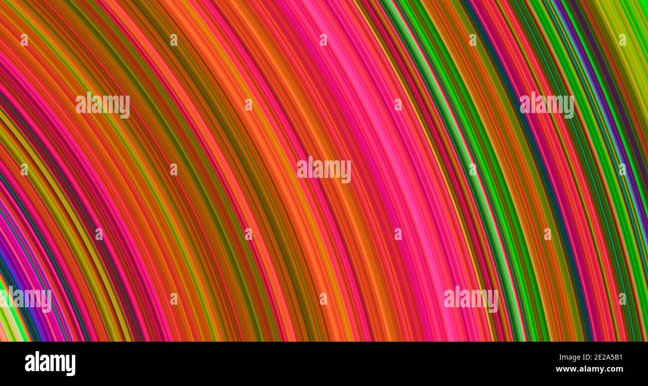 Wave rainbow background design. Abstract line gradient backdrop. Stock Photo