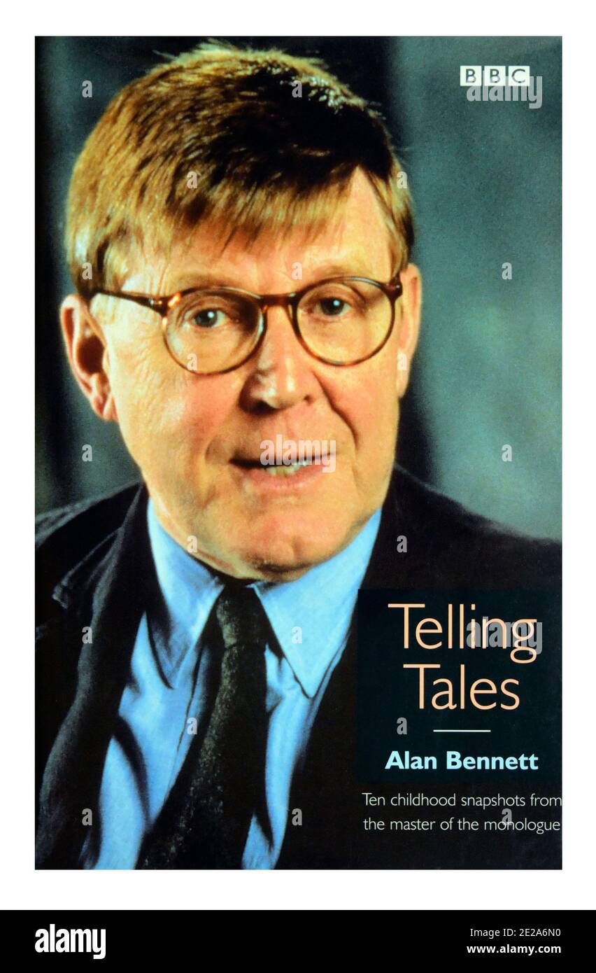 Book cover 'Telling Tales' by Alan Bennett. Stock Photo