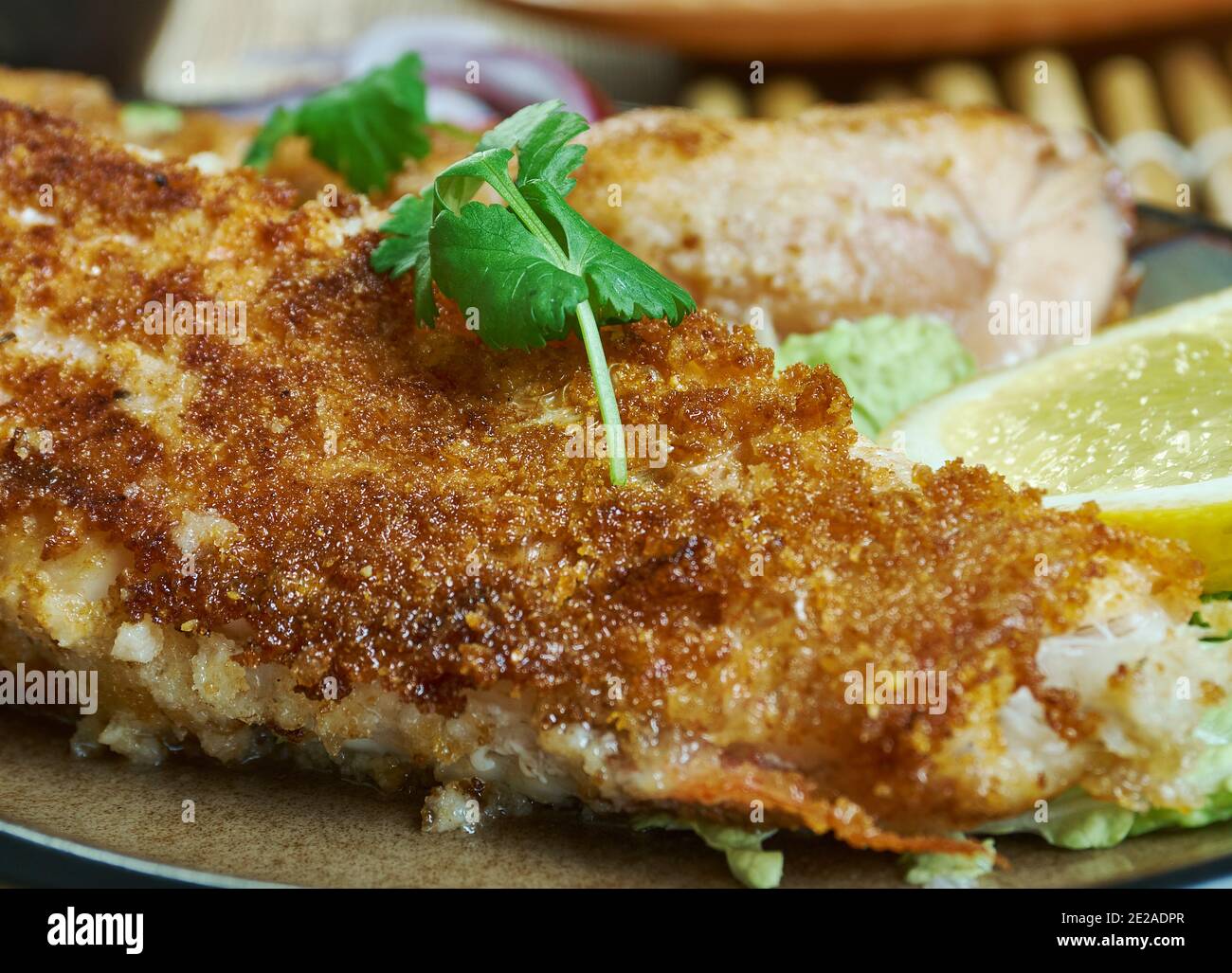 Pwason griye t popular fish dish on the Seychelles Islands, red