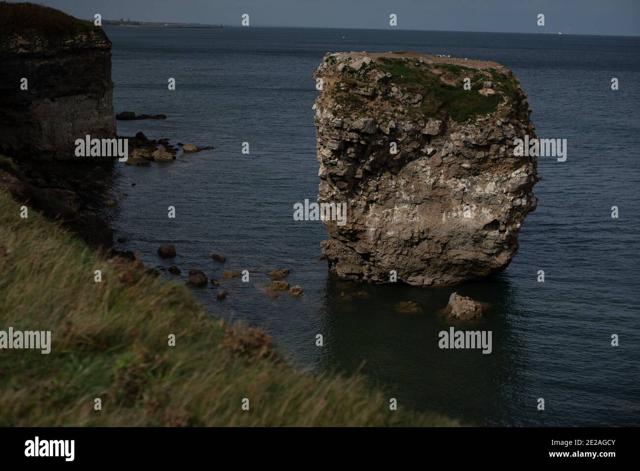 Marsden Rocks Stacks Marsden Rock and Stacks just outside South Shields in September 2020 ...