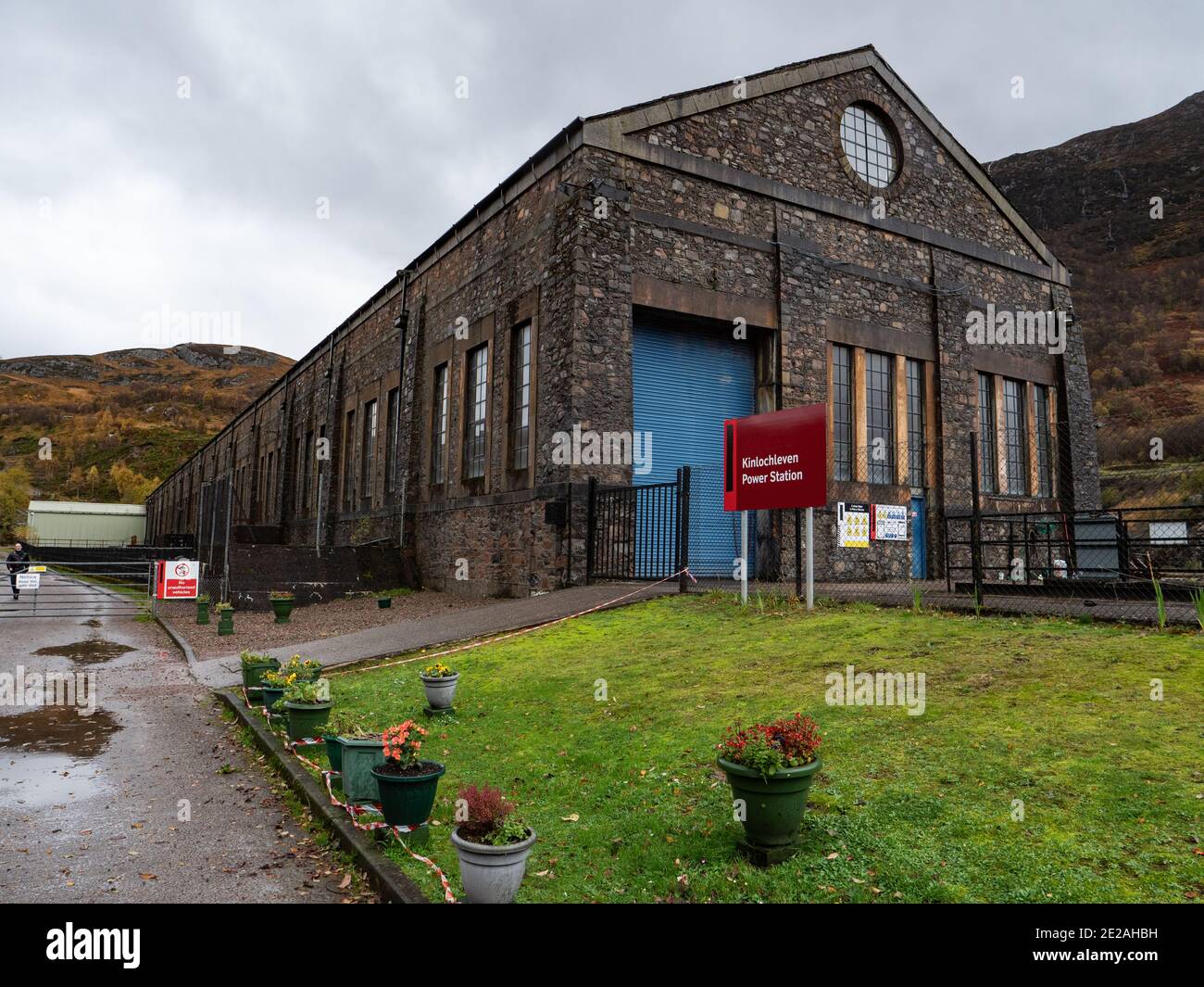 Kinlochleven power station part of an hydroelectric scheme, Scotland UK Stock Photo Alamy