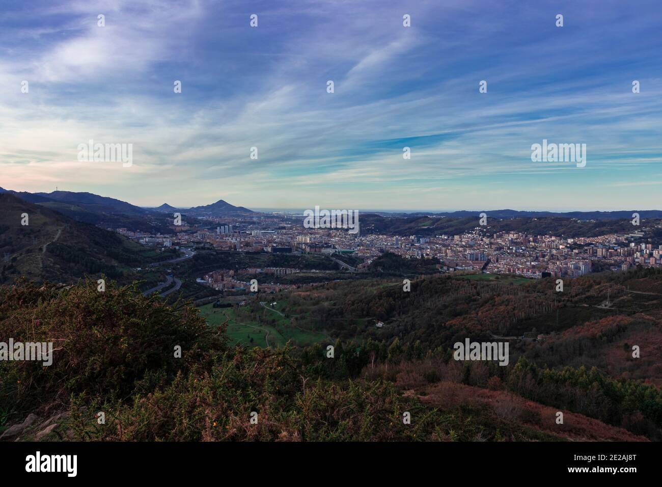 cityscape of the city of bilbao in the basque country Stock Photo - Alamy