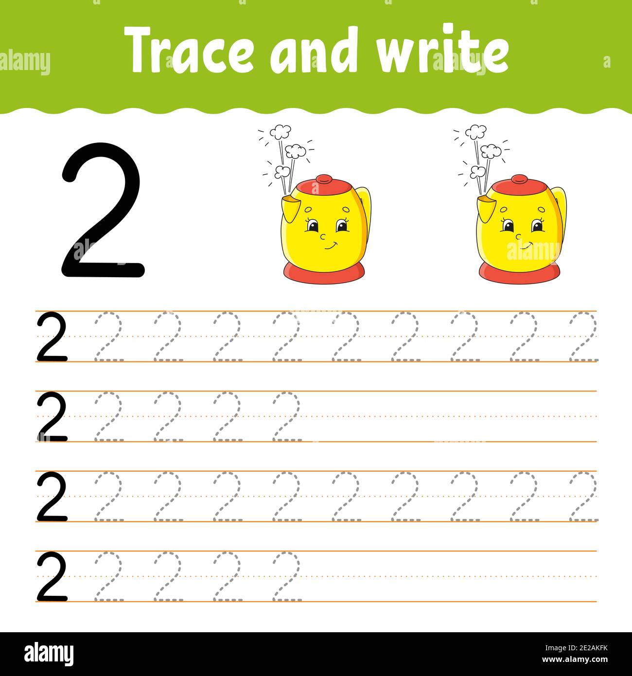tracing number 2 hi res stock photography and images alamy