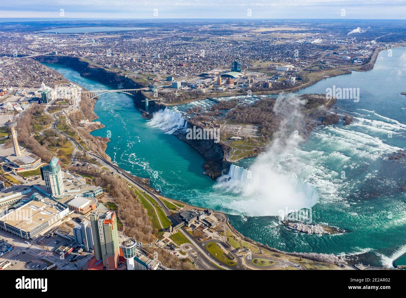 Niagara Falls, USA and Canada Stock Photo
