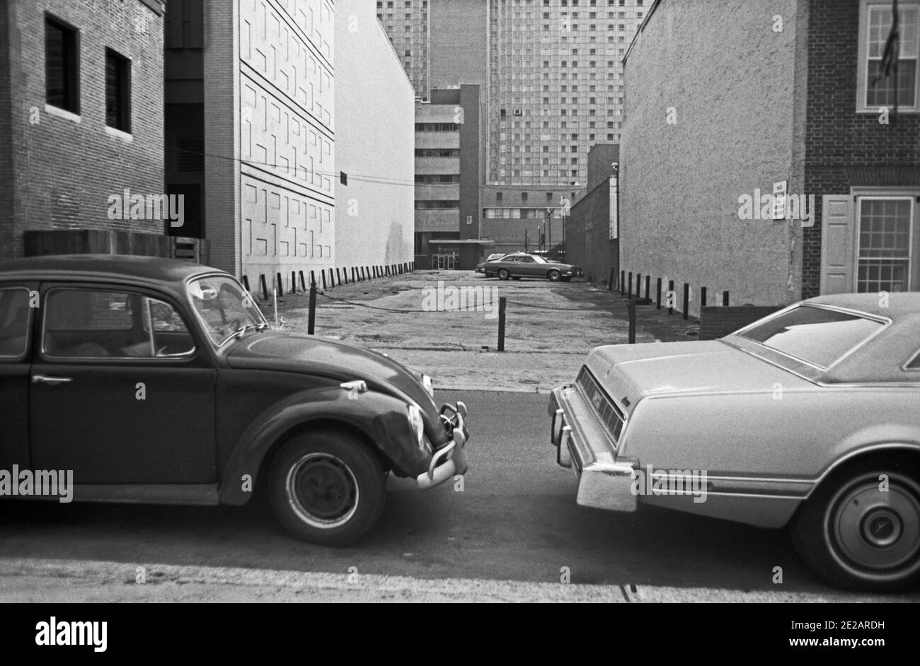 Street scene, Philadelphia, USA, 1976 Stock Photo
