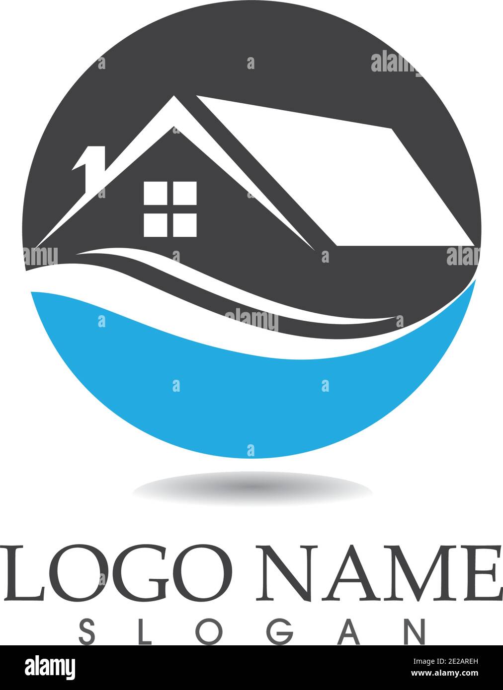 Real Estate , Property and Construction Logo design Stock Vector Image ...