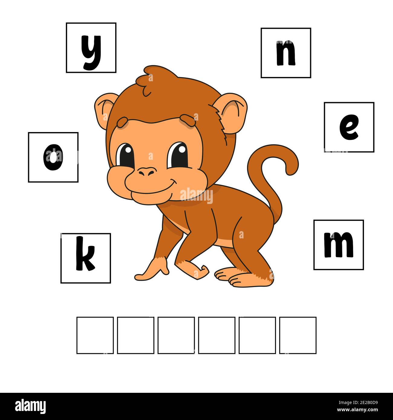 Words puzzle. Education developing worksheet. Learning game for kids.  Activity page. Puzzle for children. Riddle for preschool. Simple flat  isolated v Stock Vector Image & Art - Alamy