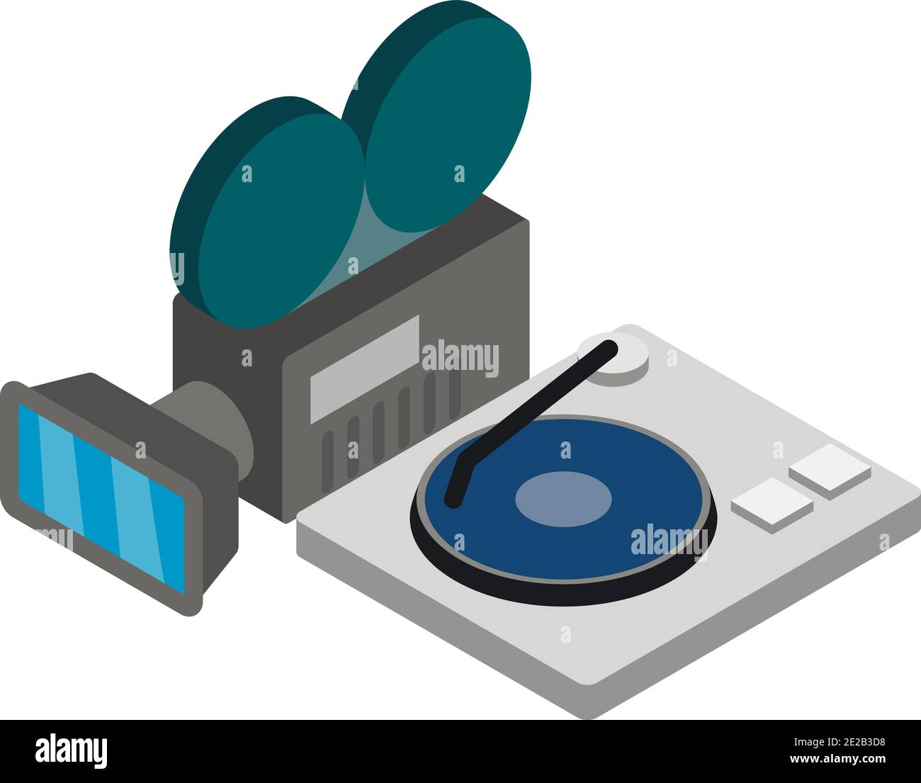 Rotating 3d video camera icon hi-res stock photography and images - Alamy