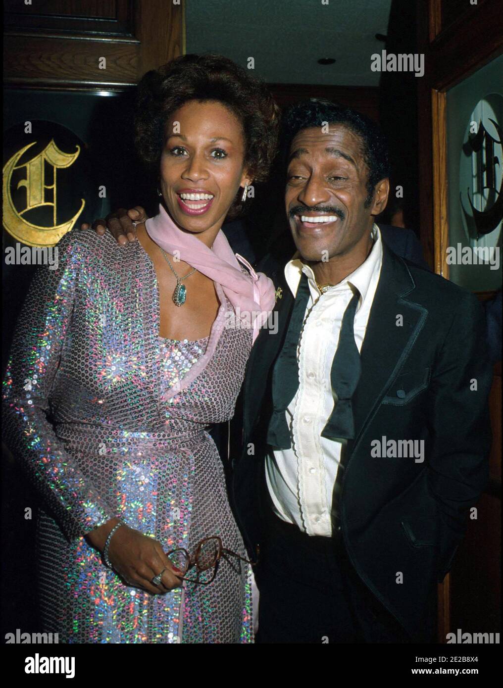 Sammy Davis Jr With His Wife Altovise Davis Credit Ralph Dominguez MediaPunch Stock Photo Alamy