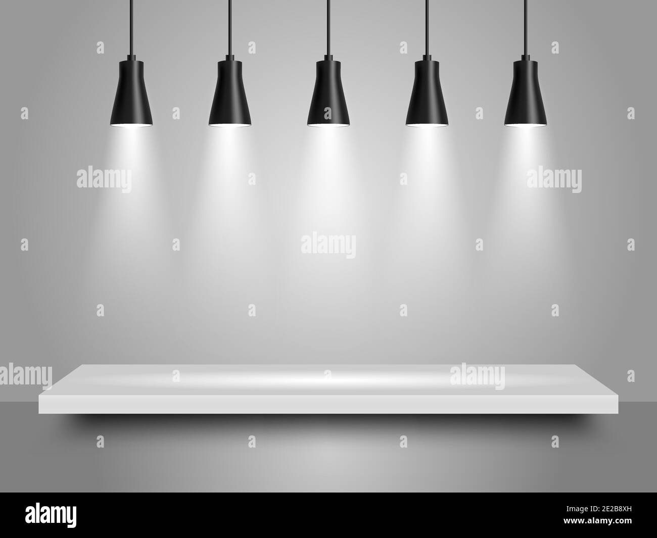 Spotlights vector realistic illustration Stock Vector Image & Art Alamy