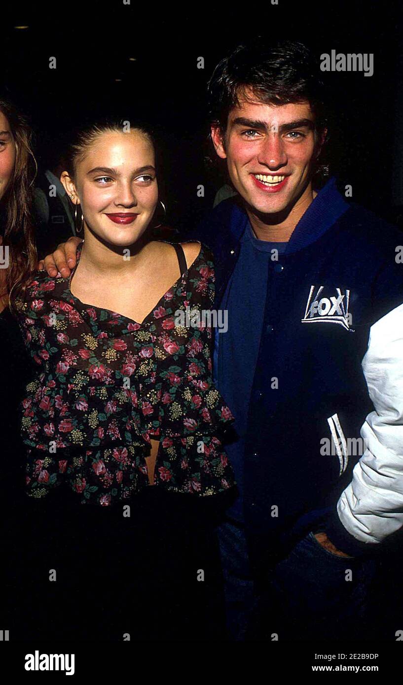 Drew Barrymore And Rodney Harvey   1989 Credit: Ralph Dominguez/MediaPunch Stock Photo