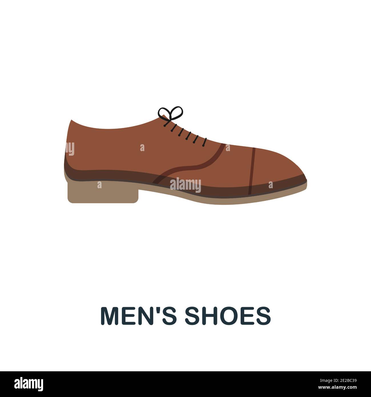 Men'S Shoes flat icon. Color simple element from clothes collection.  Creative Men'S Shoes icon for web design, templates, infographics and more  Stock Vector Image & Art - Alamy