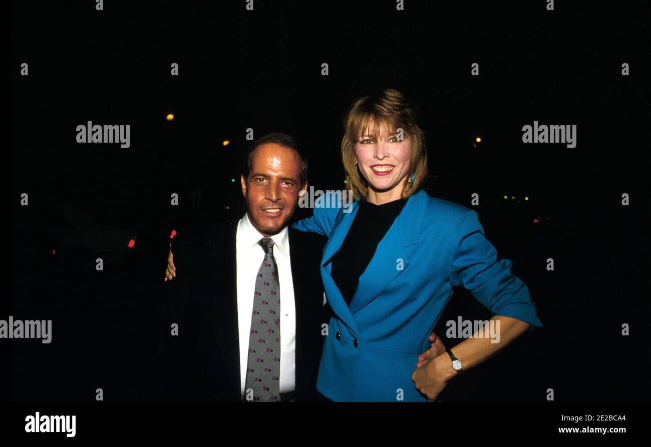 Jeff Wald And Candy Clark 1986 Credit Ralph Dominguez/MediaPunch Stock