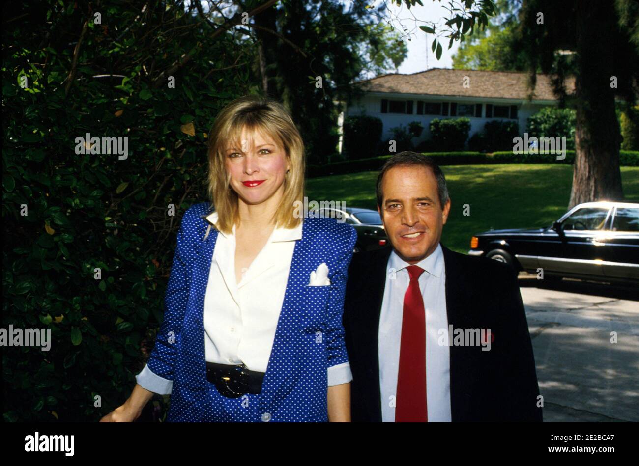 Jeff Wald And Candy Clark 1987 Credit Ralph Dominguez/MediaPunch Stock