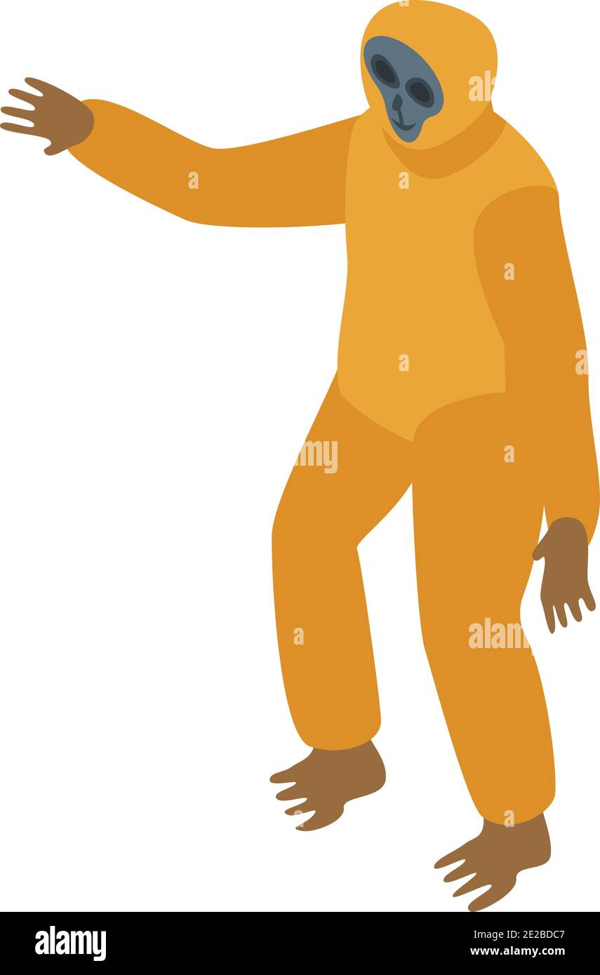Gibbon icon. Isometric of gibbon vector icon for web design isolated on