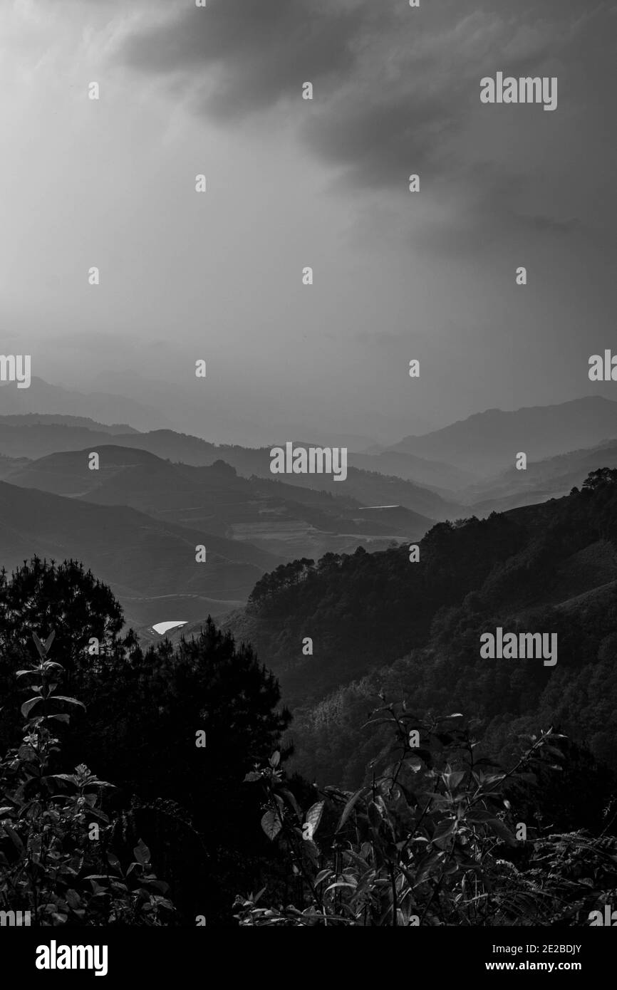 North vietnam landscape Black and White Stock Photos & Images - Alamy