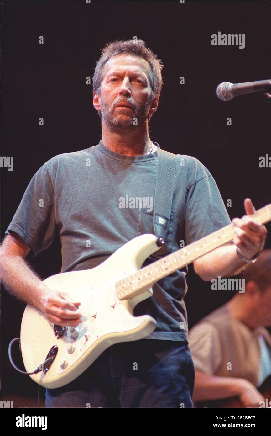Eric Clapton in concert at The Royal Albert Hall in London, UK. 18th