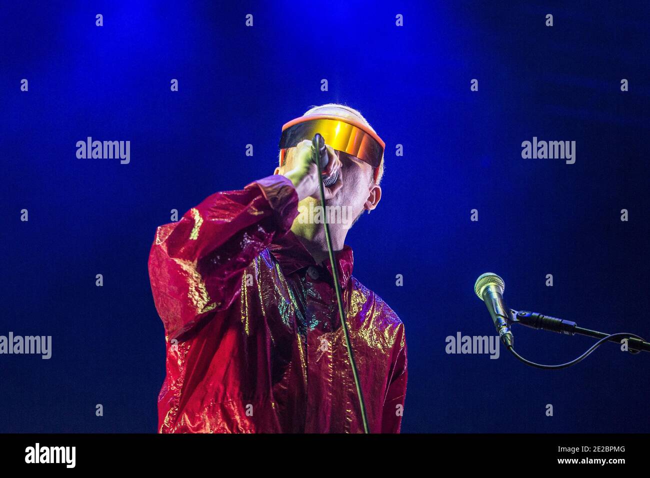 Hot Chip performing live at Bluedot Festival, Cheshire, England, UK