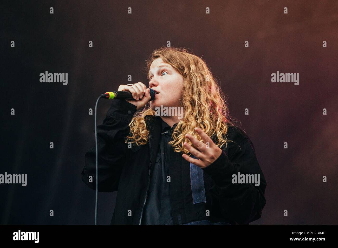 Kate Tempest Performing Live At Bluedot Festival, Cheshire, England, UK. Stock Photo