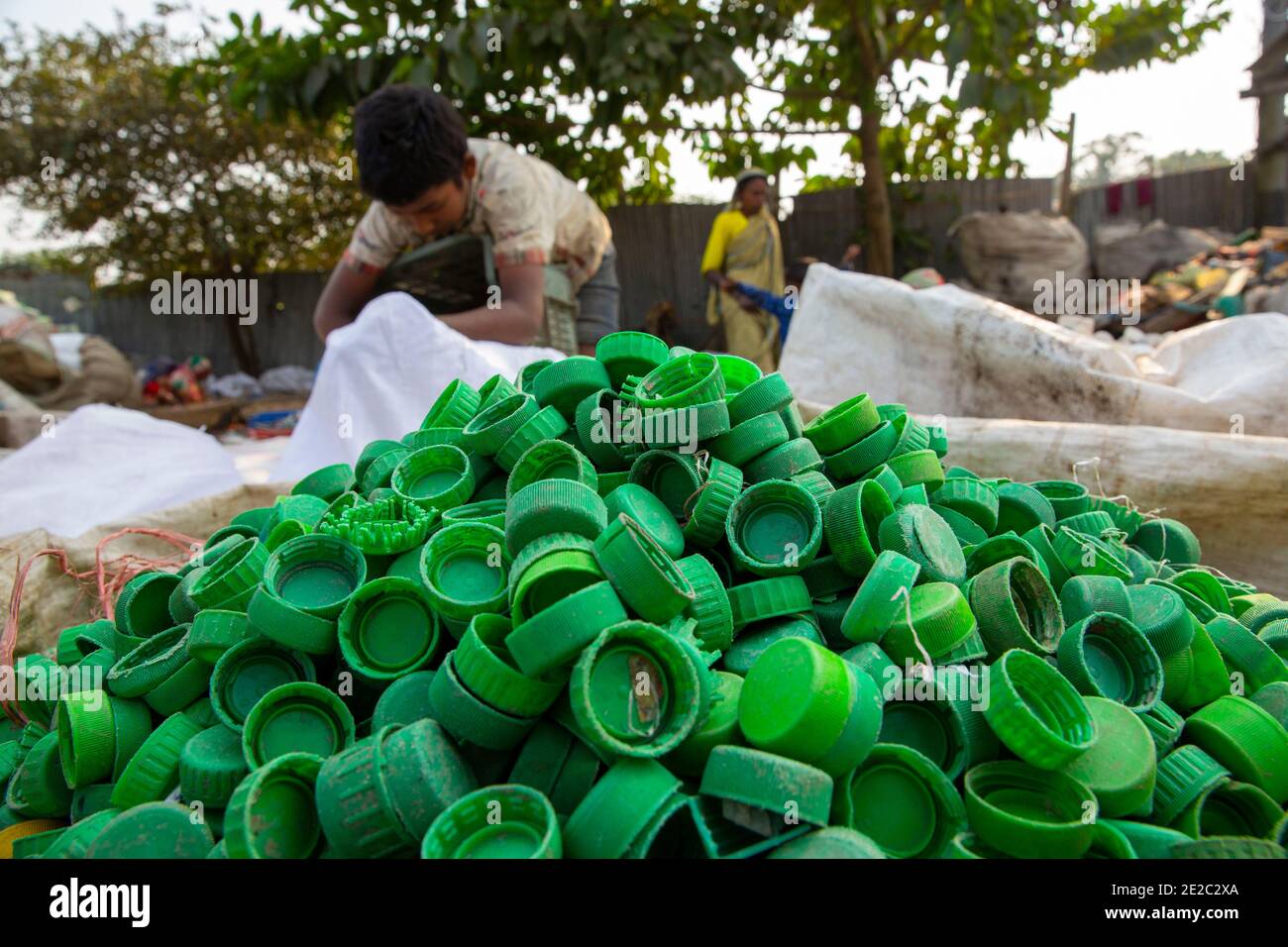 Plastic recycling center at Brahmanbaria, Bangladesh Stock Photo Alamy