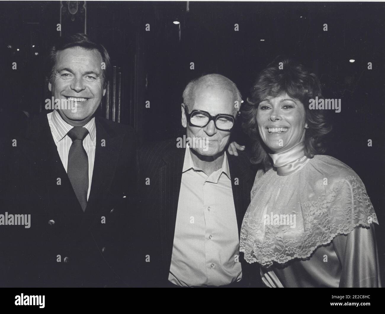 Robert Wagner with Laurence Olivier and Jill St. John at the Bistro  Credit: Ralph Dominguez/MediaPunch Stock Photo