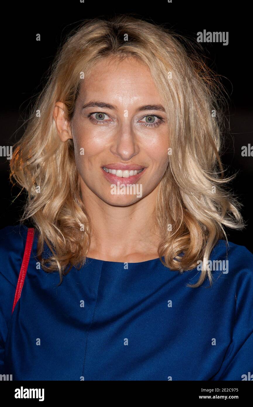 Alexandra Golovanoff at Hogan by Karl Lagerfeld Party during Paris Fashion  Week held at the Hotel