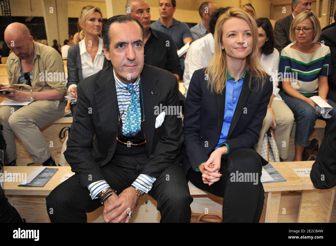 Xavier niel with delphine hi-res stock photography and images - Alamy