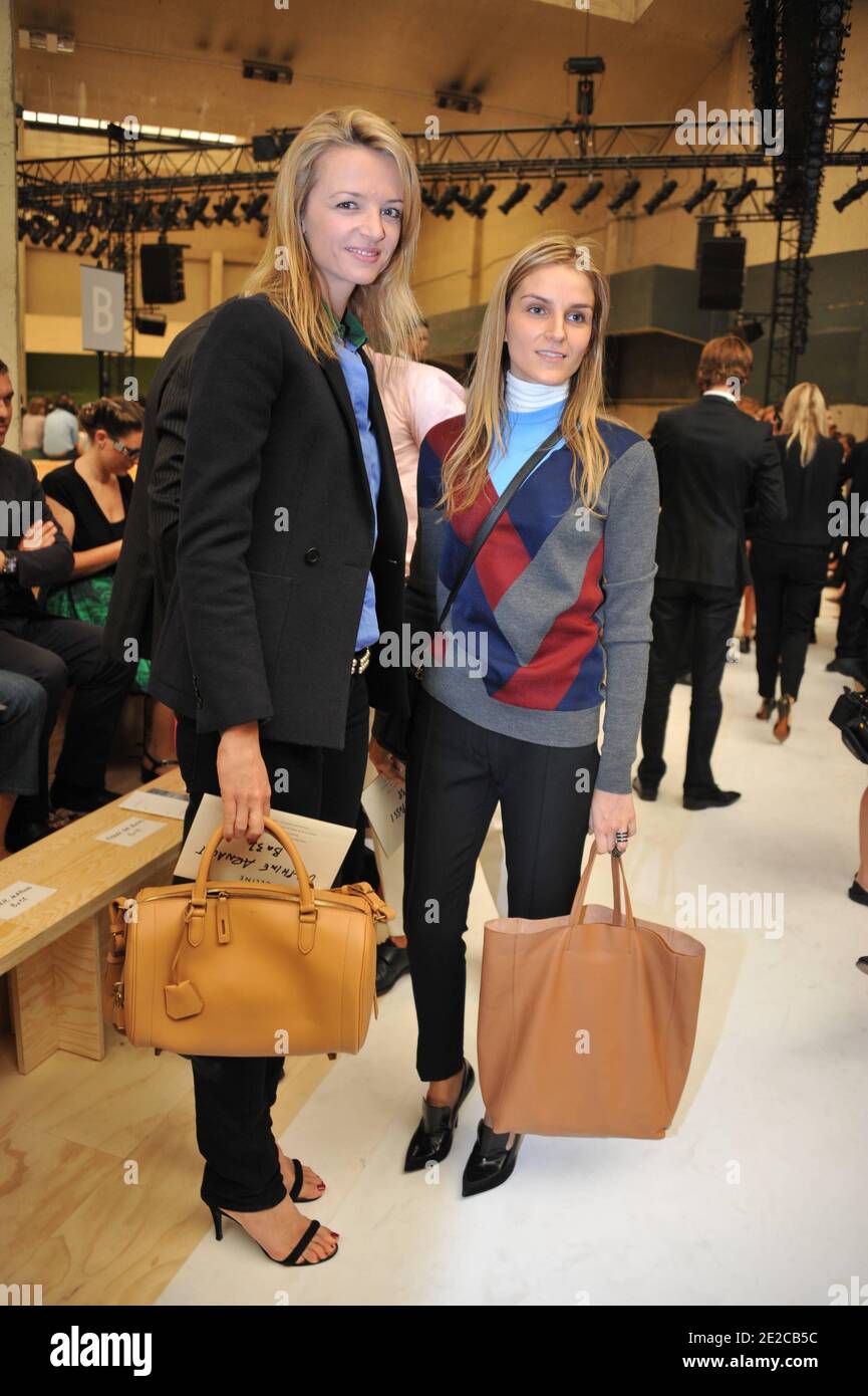 Delphine Arnault arriving for Louis Vuitton Spring-Summer 2015  Ready-To-Wear collection show held at Fondation Louis Vuitton in Paris,  France, on October 1, 2014. Photo by Laurent Zabulon/ABACAPRESS.COM Stock  Photo - Alamy