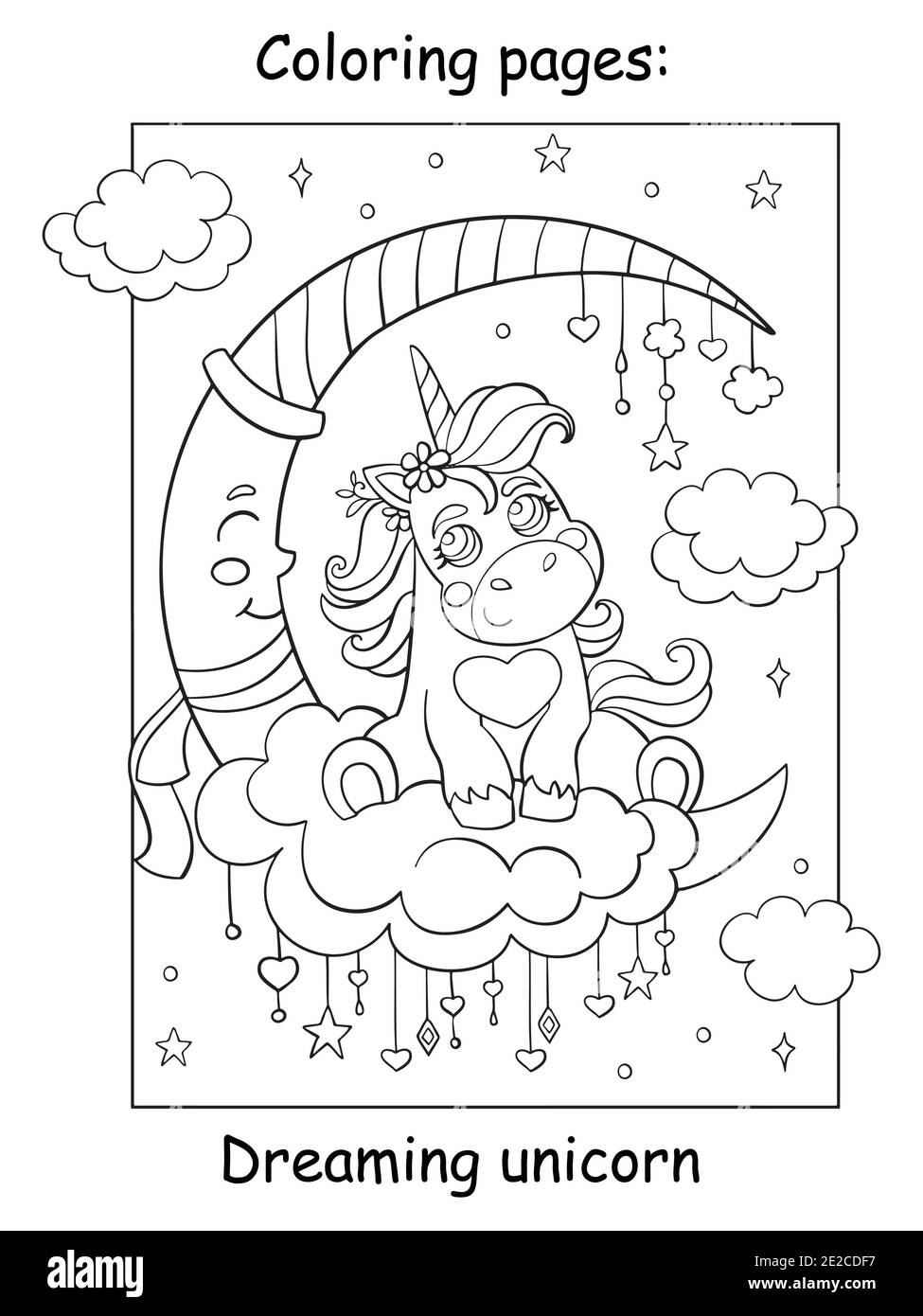 moon game coloring pages