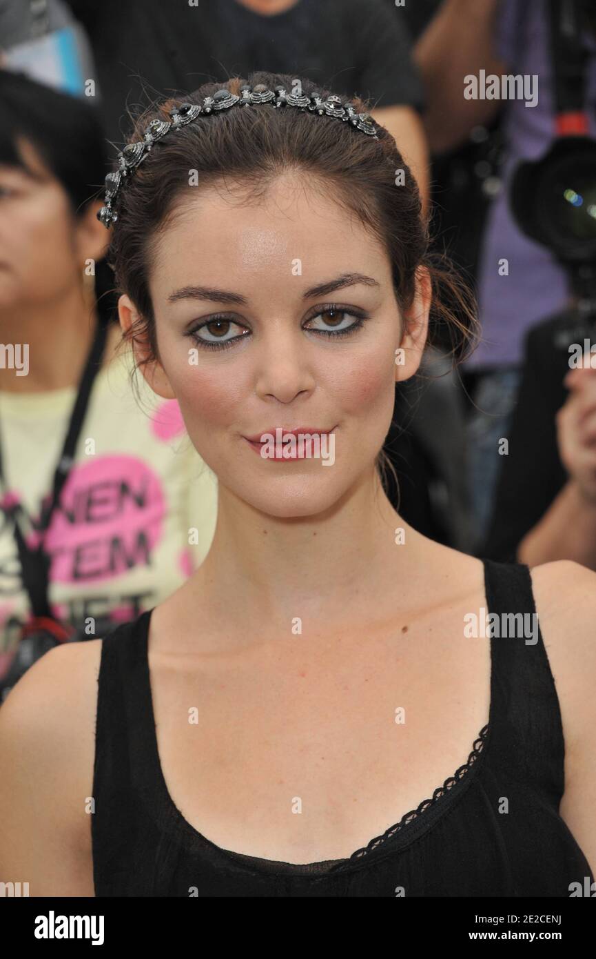 Nora Zehetner attending the Chanel Ready-to-Wear Spring/Summer 2012 show during Paris Fashion Week at the Grand Palais in Paris, France on October 4th, 2011. Photo by Thierry Orban/ABACAPRESS.COM Stock Photo