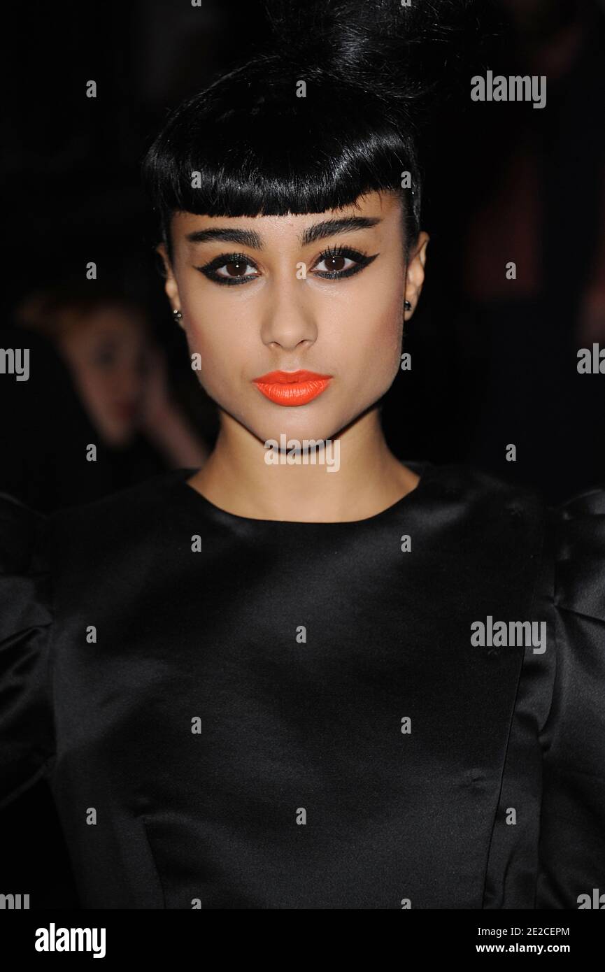 Natalia Kills attending the Castelbajac Spring-Summer 2012 Ready-To-Wear collection show held at Le 1515, in Paris, France, on October 4, 2011. Photo by Giancarlo Gorassini/ABACAPRESS.COM Stock Photo
