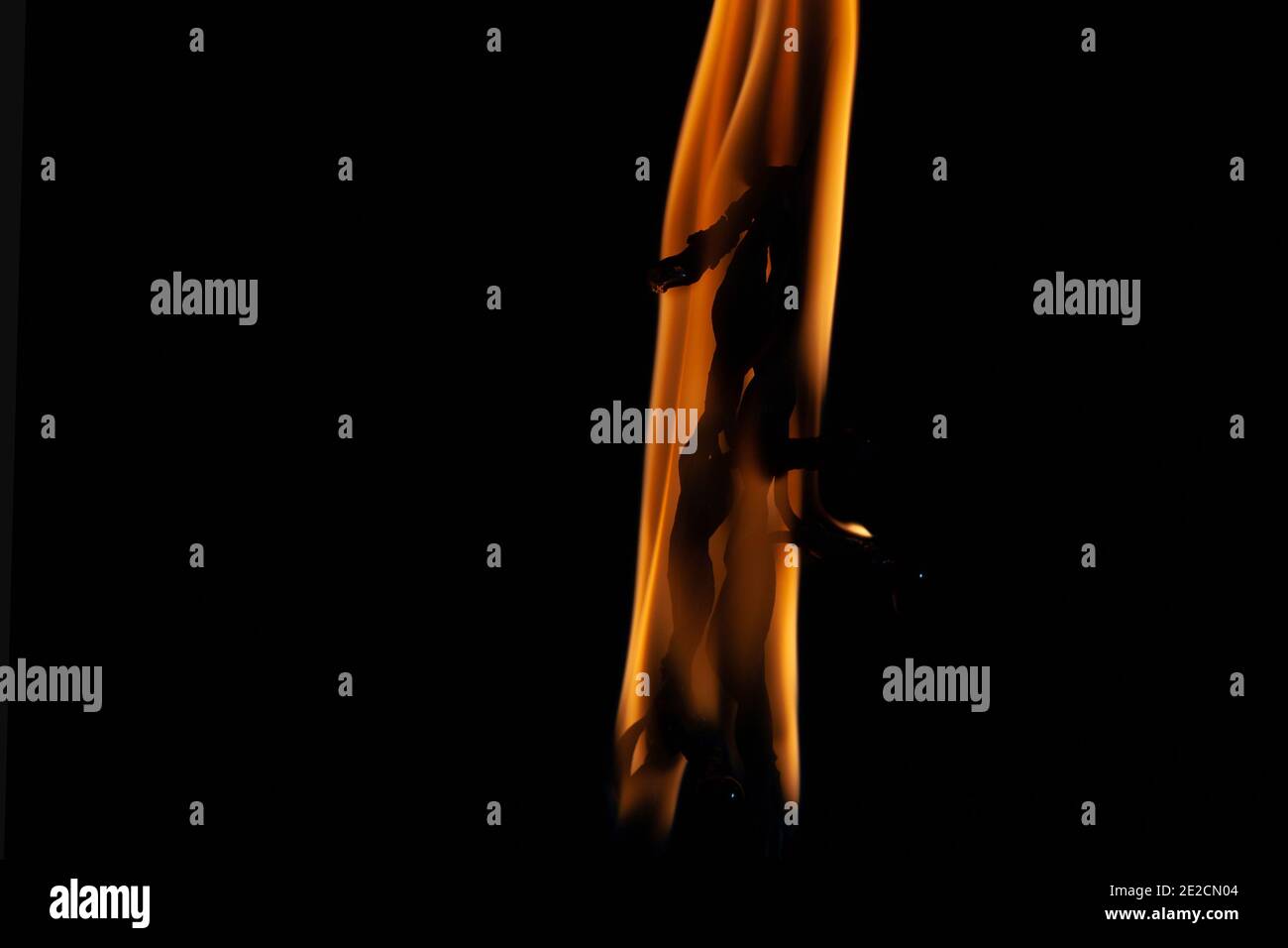 fire during the New Year holidays the electrical wiring caught fire