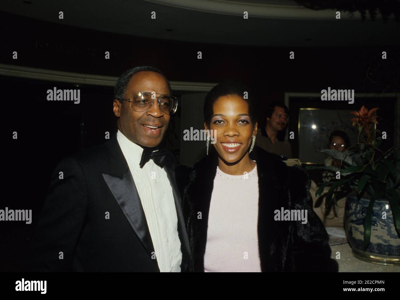 ROBERT GUILLAUME with wife Donna Brown Guillaumef2324   Credit: Ralph Dominguez/MediaPunch Stock Photo