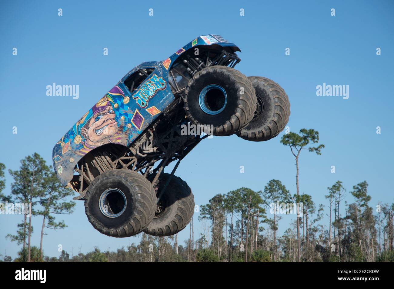 Monster Jam World Finals Big Air Challenge Playset with Monster