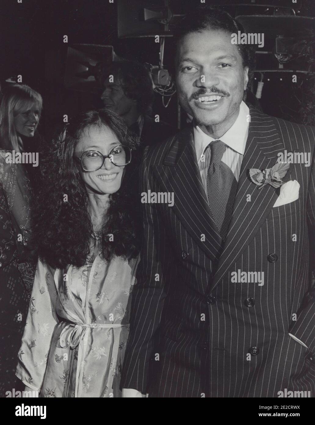 BILLY DEE WILLIAMS with wife at Film Festival OpensCredit: Ralph