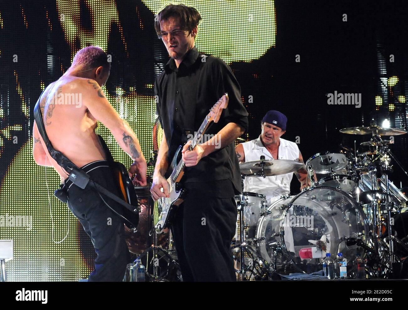Chad smith flea josh klinghoffer hires stock photography and images