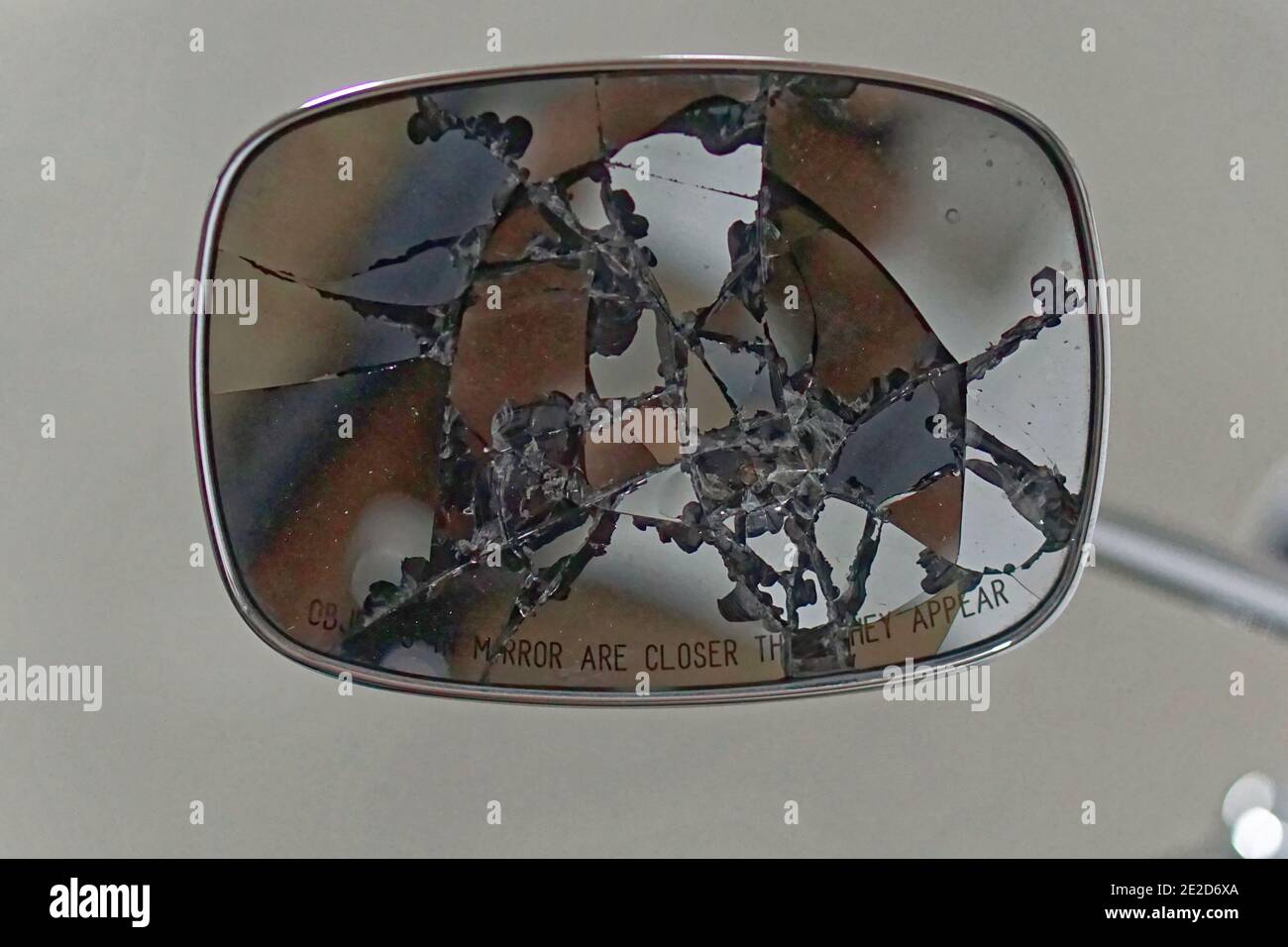 Rear view mirror broken hires stock photography and images Alamy