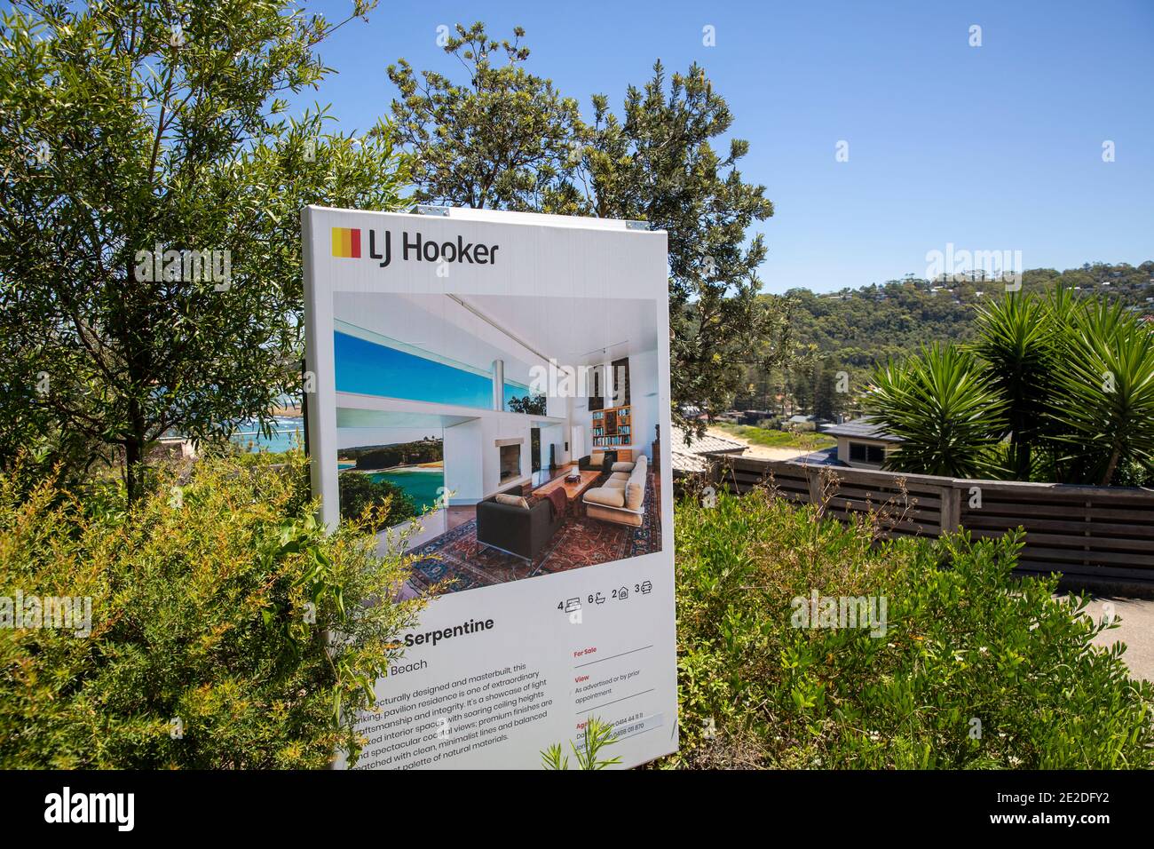 Sydney waterfront home for sale overlooking Bilgola Beach on Sydney