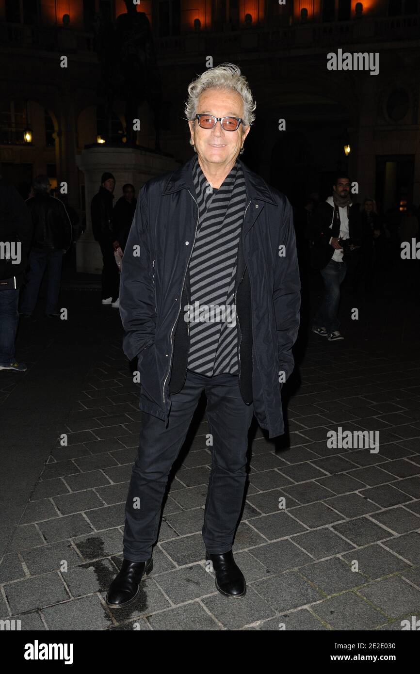 Luc Plamondon attending the last representation of &ldquo;Le Paradis Sur