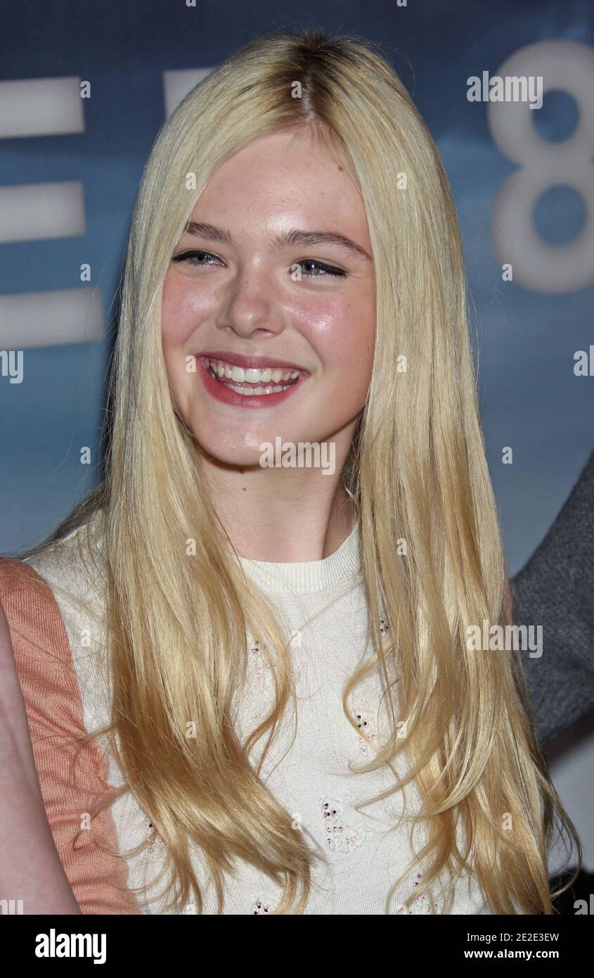 Elle Fanning at the Super 8 DVD & Blu-ray Release Party at The Academy
