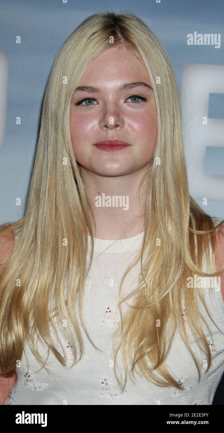 Elle Fanning at the Super 8 DVD & Blu-ray Release Party at The Academy