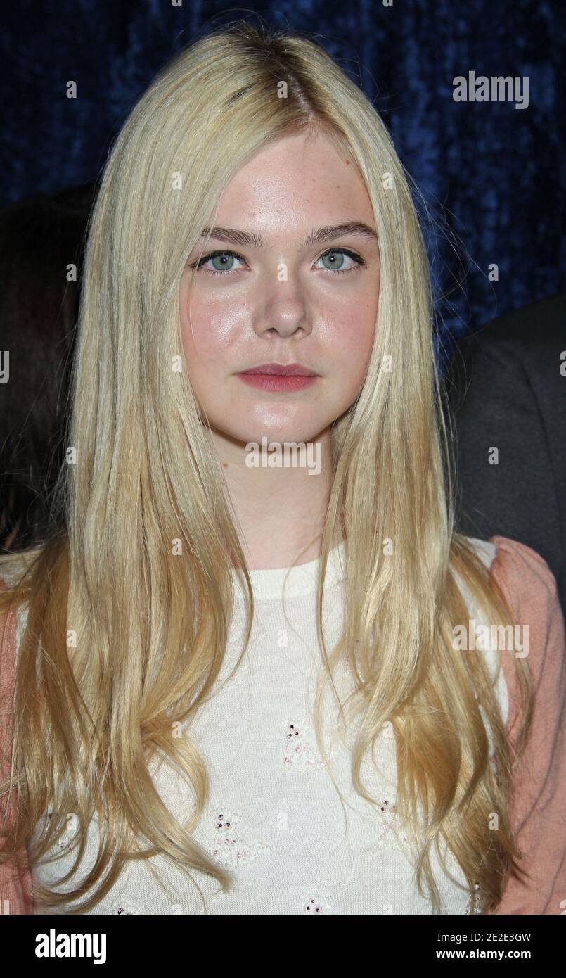 Elle Fanning at the Super 8 DVD & Blu-ray Release Party at The Academy