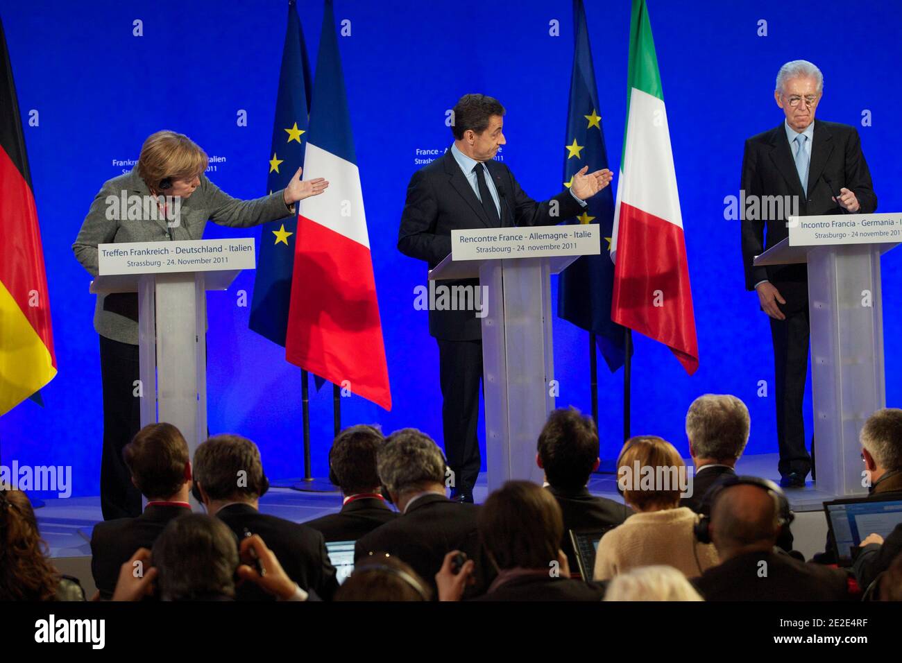 rencontre merkel sarkozy monti