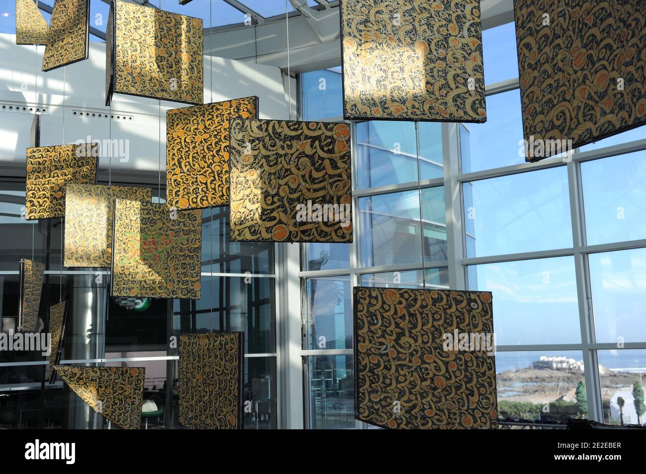 Atmosphere inside Morocco Mall, the 'largest shopping mall in Africa