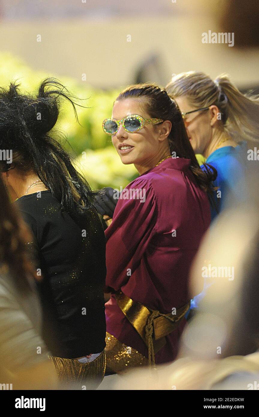 Charlotte Casiraghi participates at the Amade price during the Gucci Masters International Jumping Competition in Villepinte, North of Paris, France on December 3, 2011. Photo by Giancarlo Gorassini/ABACAPRESS.COM Stock Photo