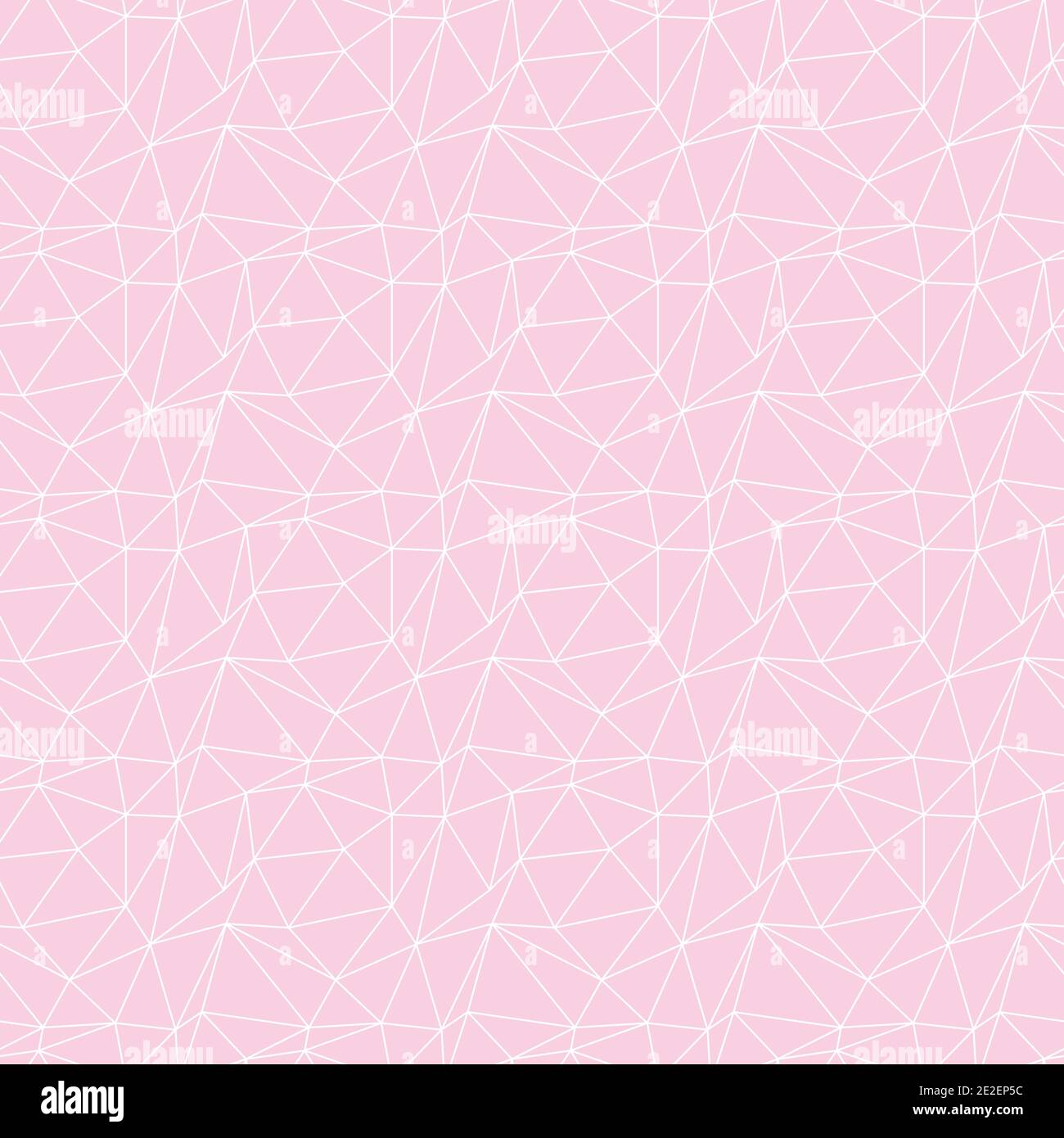 Geometric seamless pattern from triangles. Pink vector illustration. Repeat background. Stock Vector