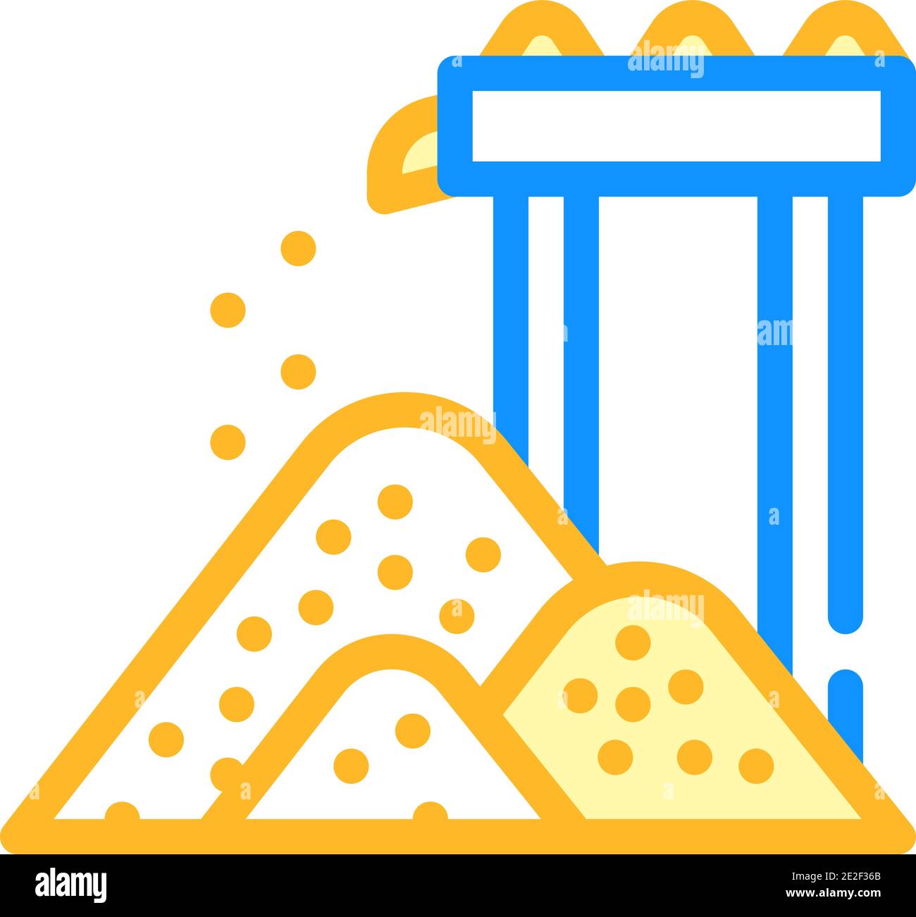waste for production bio fuel color icon vector illustration Stock ...