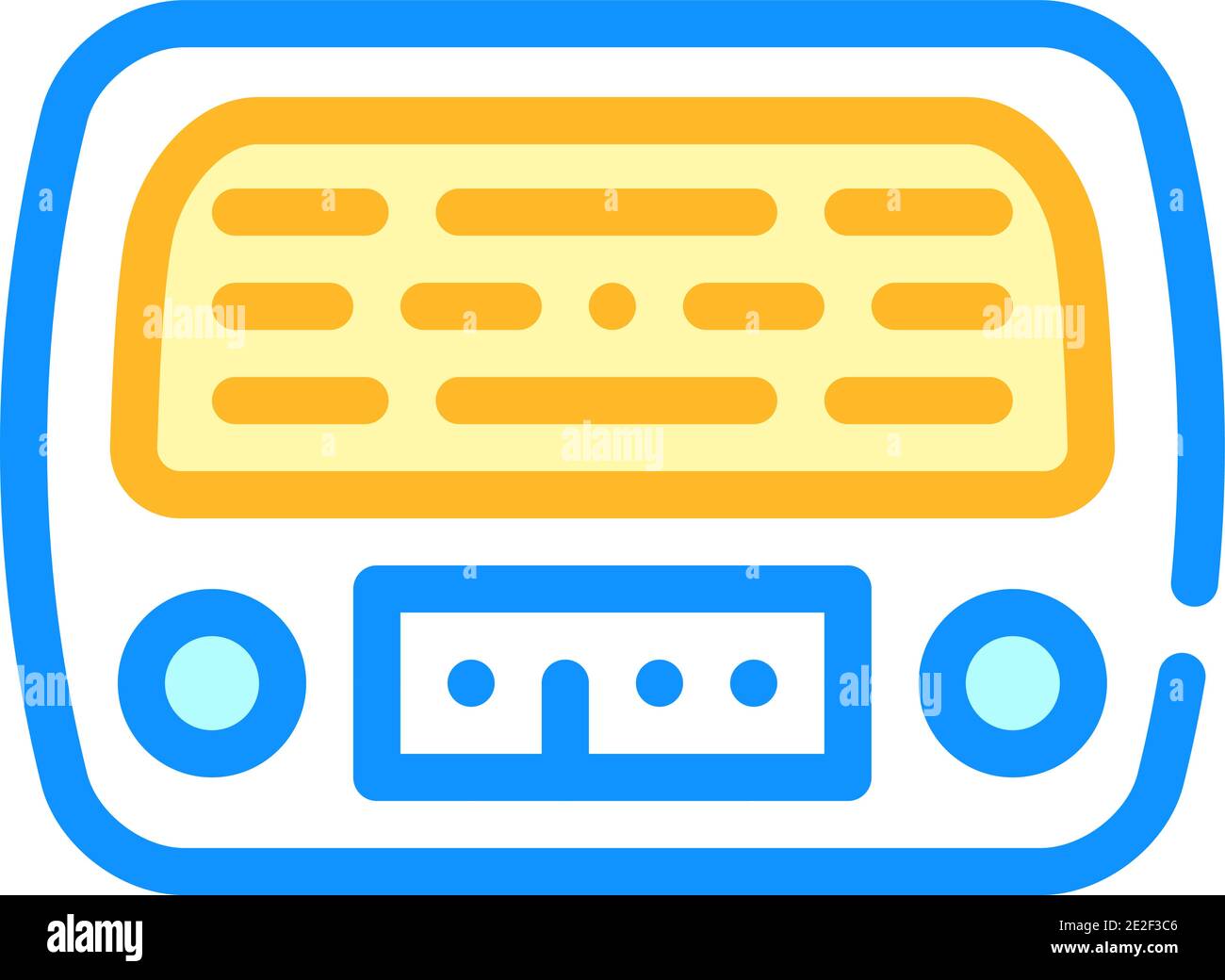 Retro stuff devices icon hi-res stock photography and images - Alamy