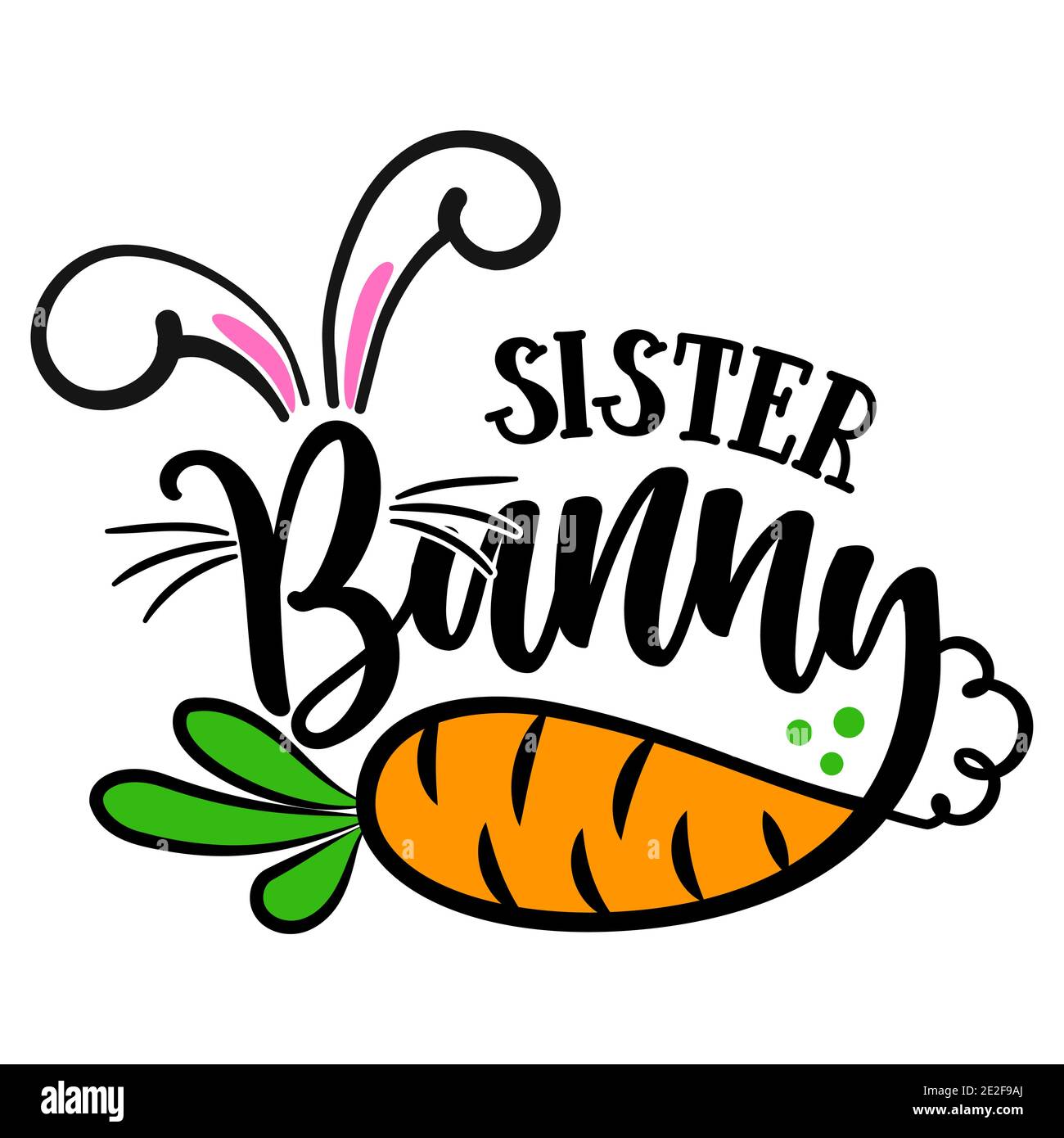 Sister Bunny Shirt - Group Easter Bunny Tshirt Sister Bunny Shirt - Group Easter Bunny Tshirt